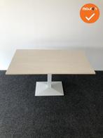 Vergadertafel - Rechthoekig - 140x80cm - Ahorn melamine - Me, Vergader- of Presentatieruimte, Ophalen of Verzenden, Gebruikt, Tafel