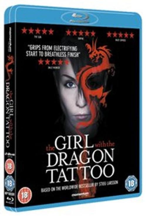 The Girl with the Dragon Tattoo (Blu-ray tweedehands film), Cd's en Dvd's, Blu-ray, Zo goed als nieuw, Ophalen of Verzenden
