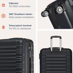 2dekans | TRVLMORE Set van 2 Koffers – Incl. Cijferslot –, Sieraden, Tassen en Uiterlijk, Koffers, Ophalen of Verzenden, Gebruikt