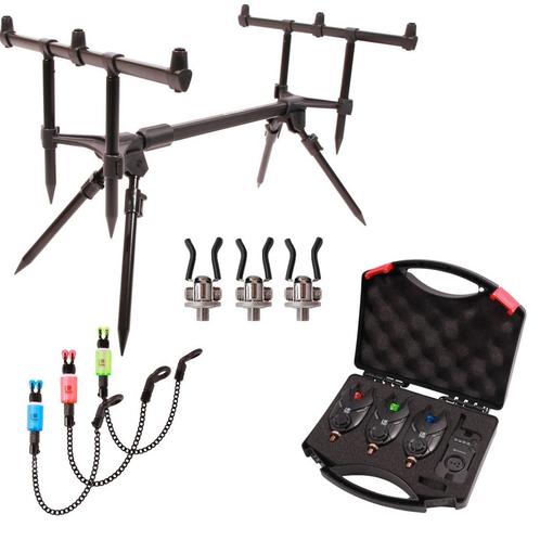 Ultimate Rod Pod Set Complete, Watersport en Boten, Hengelsport | Algemeen, Nieuw, Verzenden