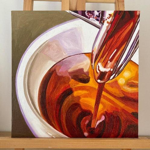 Cansu Rossi - Espresso Action, Antiek en Kunst, Kunst | Schilderijen | Modern