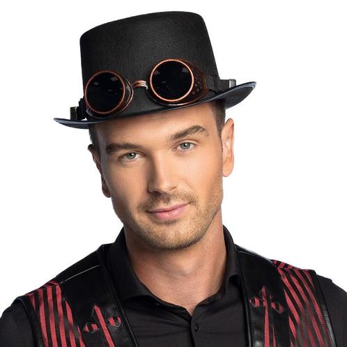 Hoed Steamgoggles Bril, Hobby en Vrije tijd, Feestartikelen, Nieuw, Verzenden