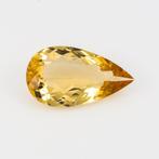 Zonder Minimumprijs - 1 pcs Geel, Oranje Beril - 4.89 ct -, Nieuw