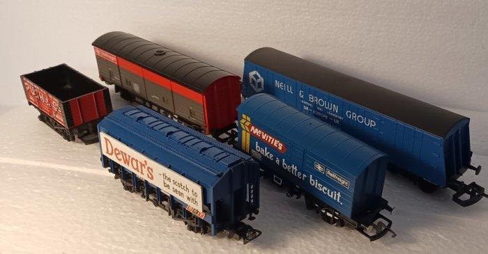 Bachmann, Hornby, Lima 00, H0 - Modeltrein goederenwagon (5), Hobby en Vrije tijd, Modeltreinen | Overige schalen