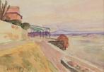 Abel Lauvray (1870-1950) - Bord de mer, Antiek en Kunst