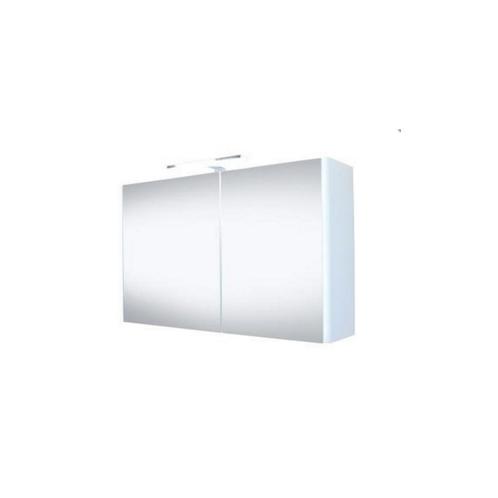 Best-Design Happy MDF Spiegelkast + Verlichting 80x60cm, Doe-het-zelf en Verbouw, Sanitair, Bad, Nieuw, Ophalen of Verzenden