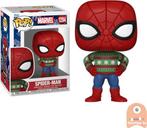 Funko Pop #1284 Marvel Holliday - Spider-man (Sweater), Verzenden, Nieuw