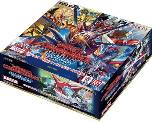 Digimon TCG - S21 World Convergence Boosterbox | Bandai -, Hobby en Vrije tijd, Verzamelkaartspellen | Overige, Nieuw, Verzenden