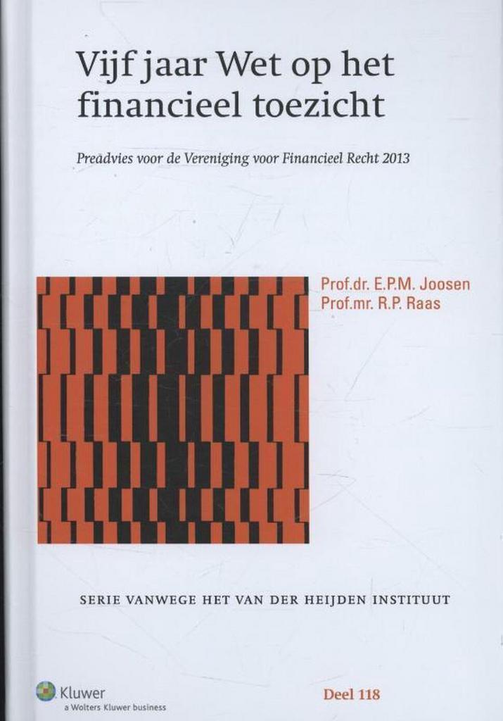 Vijf jaar Wet op het financieel toezicht, Boeken, Overige Boeken, Ophalen of Verzenden