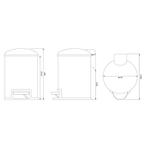 Pedaalemmer Brauer Gunmetal Edition 3L Gunmetal Geborsteld, Ophalen of Verzenden, Nieuw