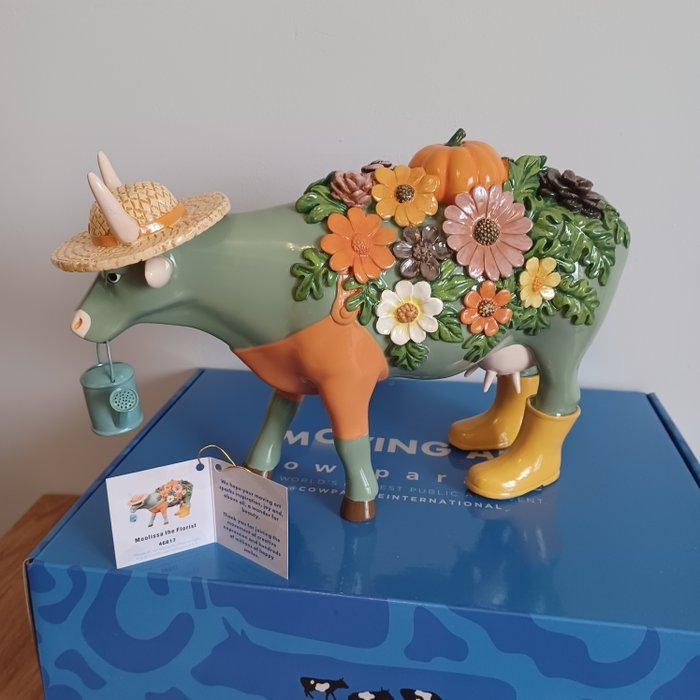 CowParade - Beeldje - Moolissa the Florist -M. Fleurentine-, Antiek en Kunst, Curiosa en Brocante