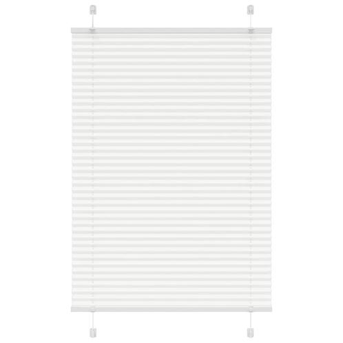 vidaXL Plissé rolgordijn 90x150 cm stofbreedte 89,4 cm, Huis en Inrichting, Stoffering | Gordijnen en Lamellen, Wit, Nieuw, Verzenden