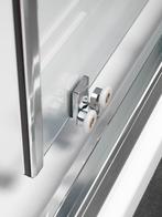 Complete douchecabine met schuifdeuren 90x90 100x100, Verzenden, Nieuw, Glas, Douche