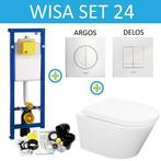 Wisa XS Toiletset set24 Wiesbaden Vesta Rimless 52 cm met, Ophalen of Verzenden, Nieuw, Overige typen