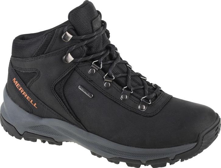 Merrell - Maat 43 - Erie Mid Leather WP Wandelschoenen Heren, Kleding | Heren, Schoenen, Verzenden