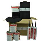 Dakpakket XL Compleet EPDM pakket, Ophalen of Verzenden, Nieuw, Zwart, Dakleer
