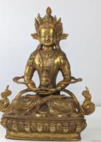bijzonder beeld Amityus - Verguld brons - Nepal  (Zonder, Antiek en Kunst