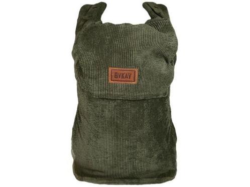 Veiling - ByKay Click Carrier Classic Pro Ribbed Velvet Moss, Kinderen en Baby's, Babydragers en Draagdoeken, Nieuw