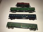 Fleischmann, Hamo H0 - T 207 - Treinset (4) - 3 Blechwagen, Hobby en Vrije tijd, Modeltreinen | H0, Nieuw