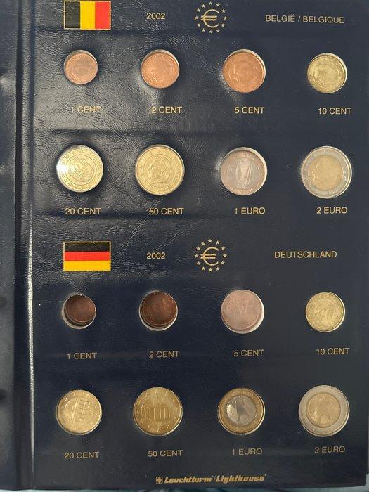 Europa. Series 1 Cent - 2 Euro 1999/2002 (12 series) (Zonder, Postzegels en Munten, Munten | Europa | Euromunten