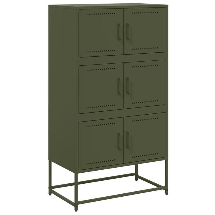 Dressoir Olijfgroen | Retourdeal | 68% Korting!, Huis en Inrichting, Kasten | Dressoirs, Minder dan 50 cm, 50 tot 75 cm, Nieuw