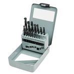 Benson Metaalborenset - HSS - 19 delig - Stalen cassette..., Doe-het-zelf en Verbouw, Gereedschap | Boormachines, Ophalen of Verzenden