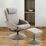 TRUUSK Relaxfauteuil TV Relaxfauteuil 360° Draaibaar Met Voe, Huis en Inrichting, Fauteuils, Verzenden, Nieuw