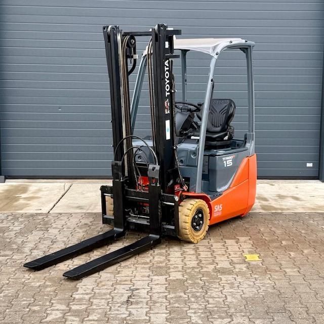 Toyota 7FBE15T/2019/1360uur/ 4de ventiel/ hydraulischvorken, Zakelijke goederen, Machines en Bouw | Heftrucks en Intern transport