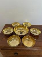 Euro Silver - Set kommen (7) - Verzilverd, Metaal, Verguld -