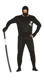 Ninja Kostuum Heren Zwart L, Verzenden, Nieuw