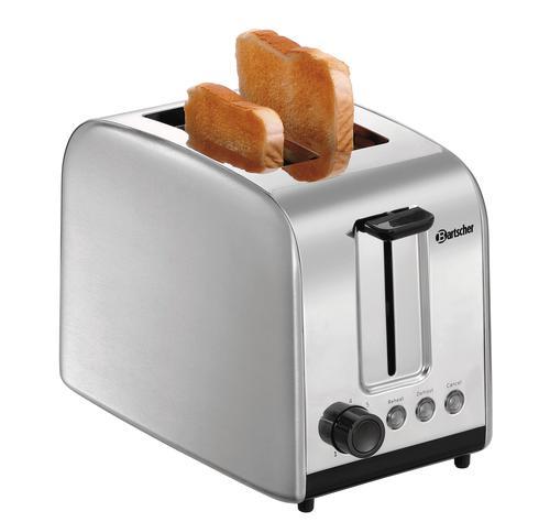 Bartscher Toaster | RVS | 270x160x200 mm, Zakelijke goederen, Horeca | Keukenapparatuur, Verzenden