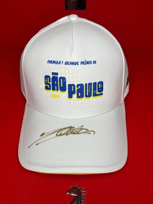 Ferrari - Brasil GP 2024 - Charles Leclerc - Pet, Verzamelen, Automerken, Motoren en Formule 1