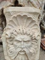 Reliëf, Mascherone/bocca da fontana raffigurante Nettuno -