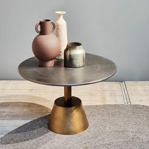 Sidetable Kian Goud Zilver, Huis en Inrichting, Tafels | Sidetables, Nieuw, Ophalen of Verzenden