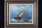 Albert Jurardus van Prooijen (1834-1898) - Zeegezicht met