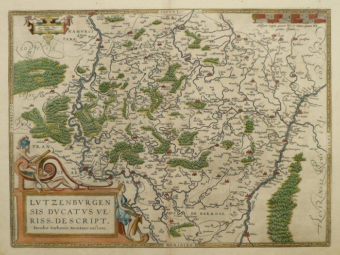 Luxemburg - Luxemburg; Jacob Surhon / Abraham Ortelius -, Boeken, Atlassen en Landkaarten