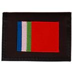 Portemonnee zwart 14x10cm - Vlag Zuid Molukken - 8x6cm NIEUW, Ophalen of Verzenden, Nieuw