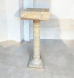 Zuilvormig houtsnijwerk, Colonna alabastro - 110 cm - Albast