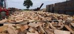 Haardhout los gestort - ovengedroogd en vers hout