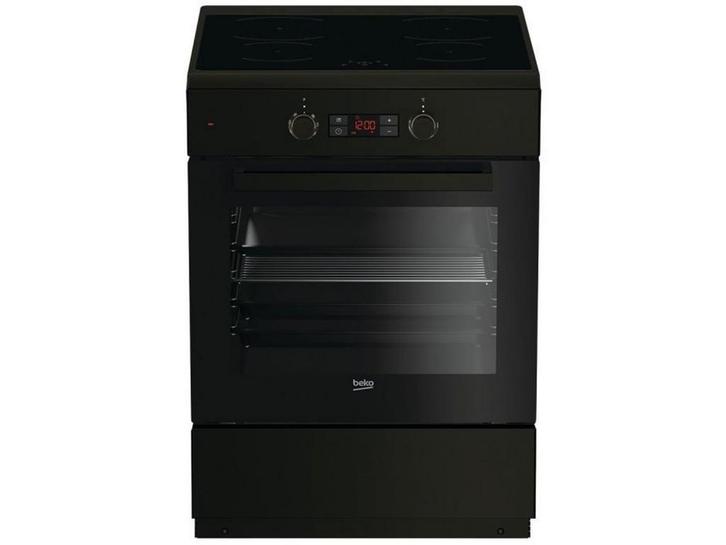 Beko FSM89301GA - Elektrisch Fornuis - 4 Inductiezones - 72L, Witgoed en Apparatuur, Kookplaten, Nieuw, Verzenden