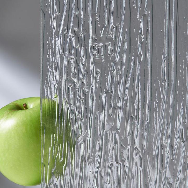 Enkel glas figuurglas Niagara blank blank 5mm, Doe-het-zelf en Verbouw, Glas en Ramen, Nieuw, Ophalen of Verzenden