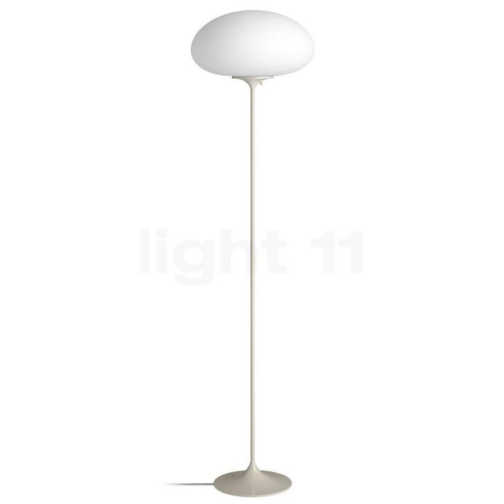 Gubi Stemlite Vloerlamp, gesatineerd/grijs - 150 cm, Huis en Inrichting, Lampen | Vloerlampen, Nieuw, Verzenden