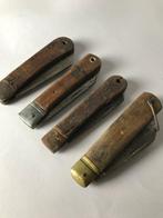 Keukenmes - Staal, Hout - Japan - Set van 4 messen