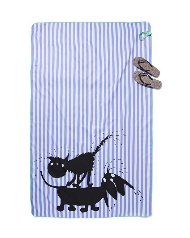 HEMA Siepie microvezel handdoek 110x175cm, Huis en Inrichting, Badkamer | Badtextiel en Accessoires, Nieuw, Verzenden