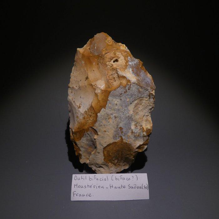 Neolithisch Grote vuursteen. 14,5 cm lang. Mes - 5000 v.Chr., Verzamelen, Mineralen en Fossielen
