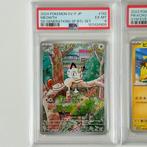 Pokémon - 3 Graded card - Meowth, Pikachu, PALDEAN WOOPER, Hobby en Vrije tijd, Verzamelkaartspellen | Pokémon, Nieuw