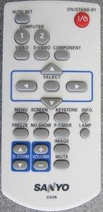 Afstandsbediening Sanyo CXZR, Ophalen of Verzenden, Nieuw, Origineel