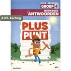 groep 4 blok 2 / Pluspunt / Werkboek antwoorden, Boeken, Schoolboeken, Verzenden, Zo goed als nieuw