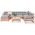 vidaXL 8-delige Loungeset massief douglas vurenhout, Verzenden, Nieuw, Loungeset