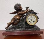 Pendule - Brons, Marmer - 1850-1900 - Géo Maxim - Le, Antiek en Kunst